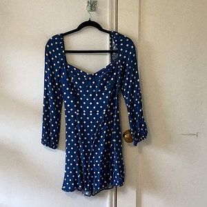 Reformation polka pot dress